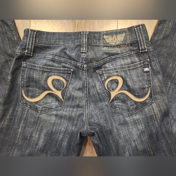 Rock & Republic Button Fly Straight Leg Jeans - Picture 5 of 6